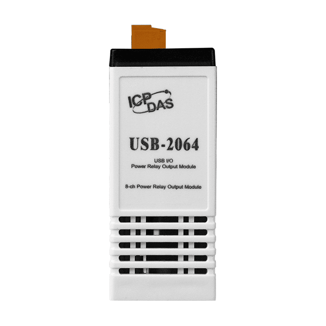 USB-2064 USB I/O Module, 8-ch Power Relay Output