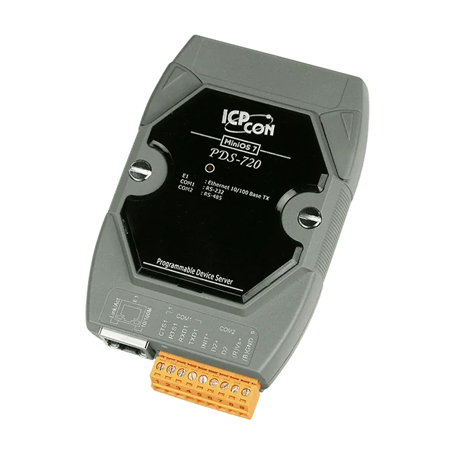 PDS-720 Serial-to-Ethernet Device Server, 1x RS-232 + 1x RS-485