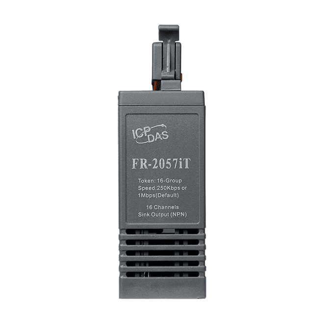 FR-2057iT FRnet I/O Module, 16-ch Isolated Sink DO