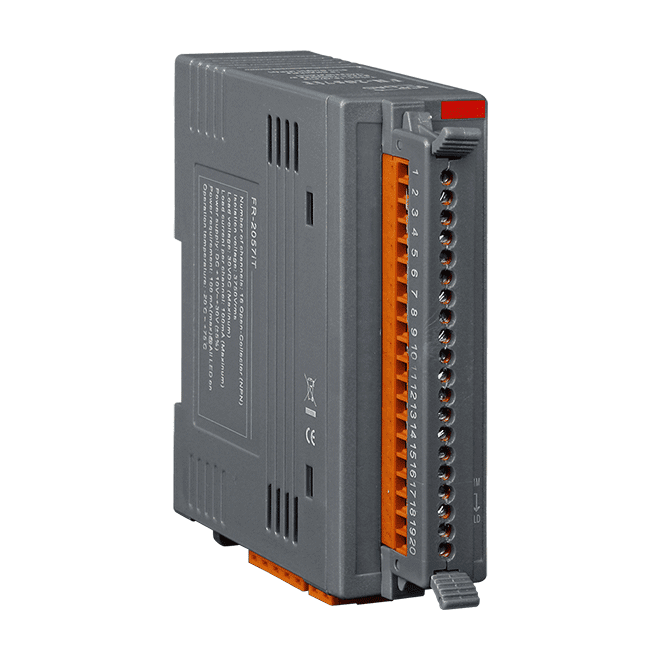 FR-2057iT FRnet I/O Module, 16-ch Isolated Sink DO