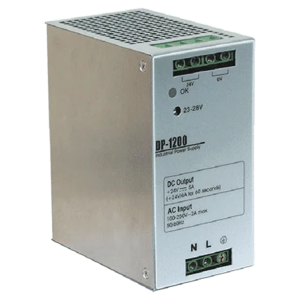 DP-1200 24 VDC/5 A DIN-Rail Power Supply, 85~264 VAC Input, 120 W