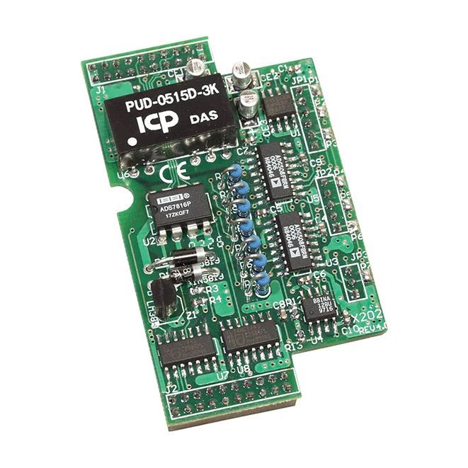 X202 X-Board 7-Channel Current Analog Input, 12-bit, 0 ~ 20 mA