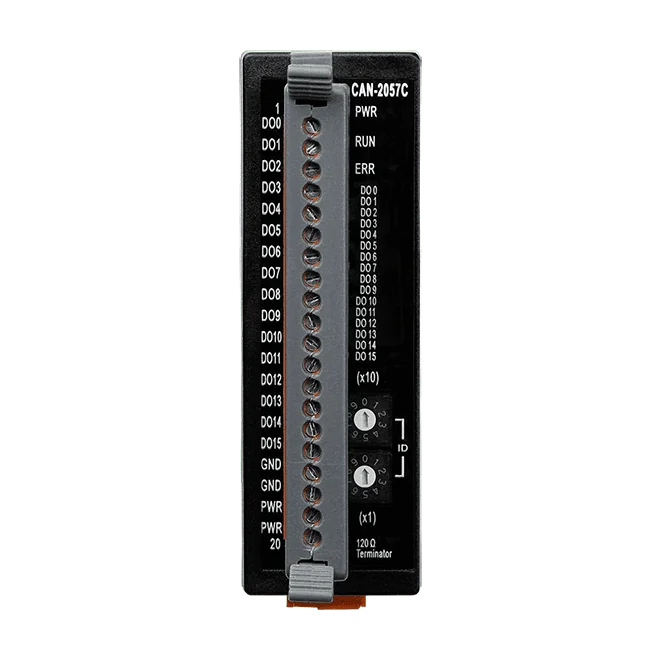 CAN-2057C CANopen Slave Module, 16-ch Isolated NPN Digital Output