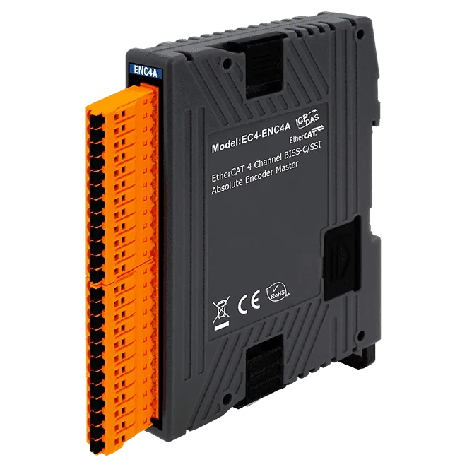 EC4-ENC4A EtherCAT SubDevice Module, 4-Channel SSI/BiSS-C Encoder Interface