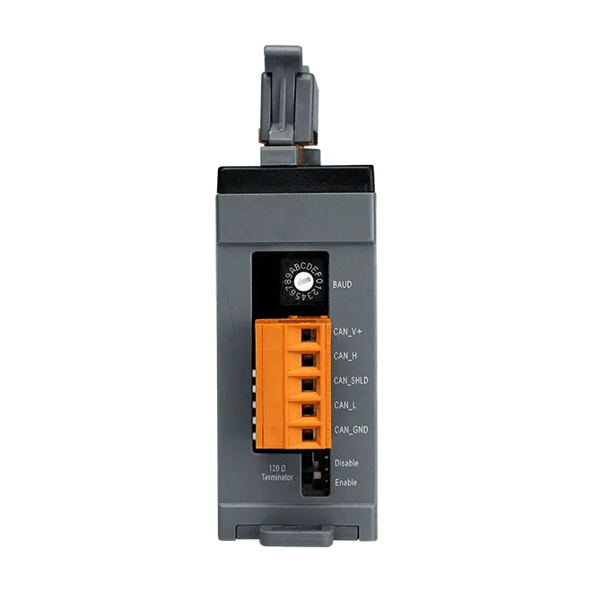CAN-2060C CANopen Slave Module, 4-ch Isolated DI and 4-ch Relay Output