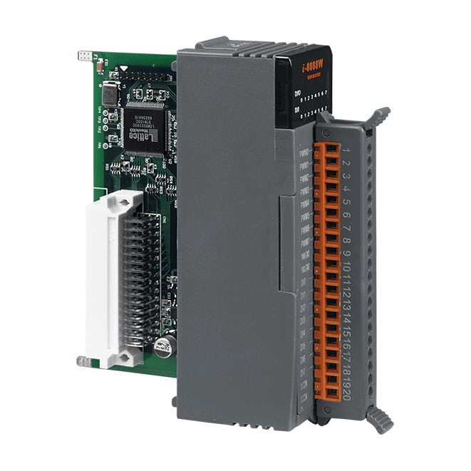 I-8088W-G 8-ch Isolated DI and PWM Output Module, 10 Hz ~ 500 kHz