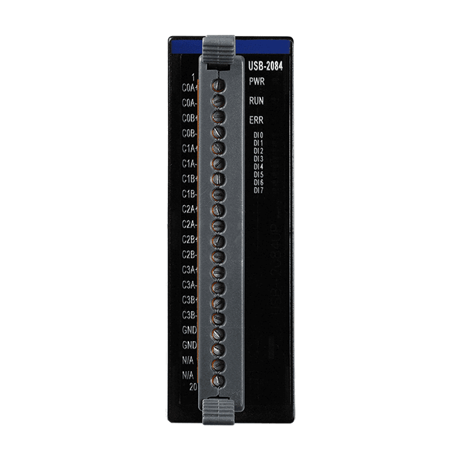USB-2084 USB I/O Module, 4/8-ch Counter, Frequency and Encoder Input