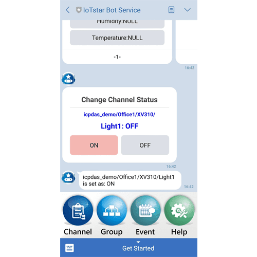 IoTstar Bot Service-RC500-L IoTstar Bot Service Package (Used with IoTstar-RC500; Support Bot Service & LINE App)