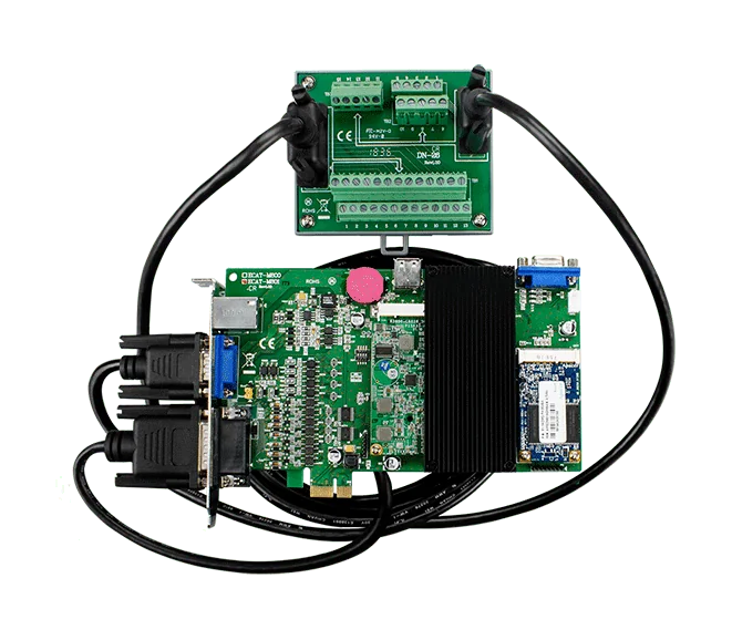 ECAT-M801-32AX/S PCI Express EtherCAT MainDevice, 32-Axis Motion Control