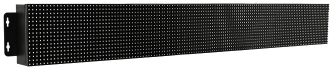 iKAN-116 Single-Row LED Message Display, 16/8-Character, Modbus