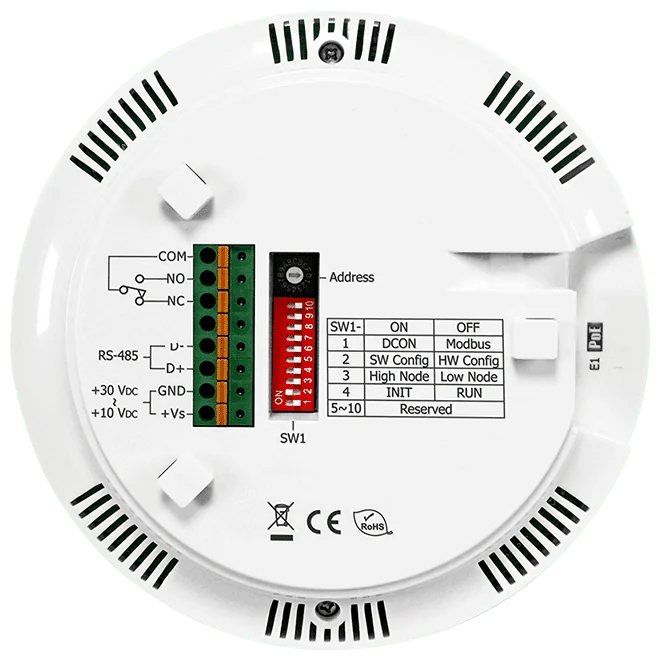 CL-222-E PM1/PM2.5/PM10/CO2 Data Logger Module, RS-485 and Ethernet PoE