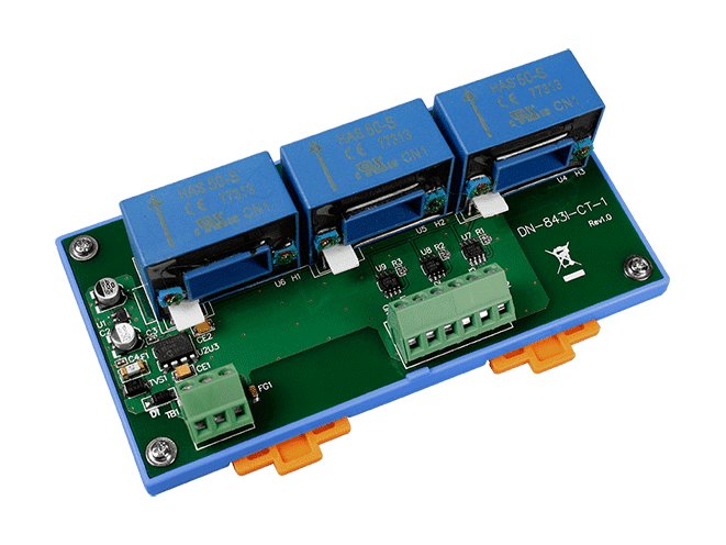 DN-843I-CT-1 Current Transformer Module, 3-ch ±1 A AC/DC Input