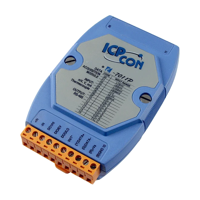 I-7011P Thermocouple Input Module, 1-ch Analog Input, DCON RS-485