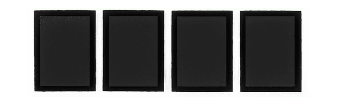 FLT-C002 Replaceable Rectangular Filter Patch, 4 Patches (27 x 20 mm)