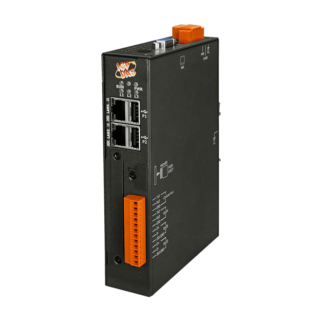 UA-5231CR IIoT Communication Server with 1 Ethernet Port (Plastic Case)