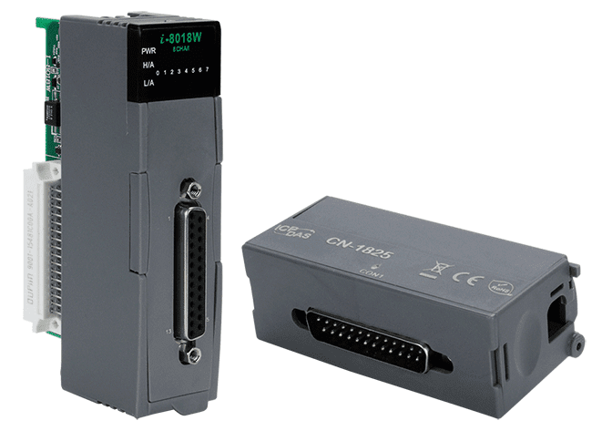 I-8018W-G/S1 8-Channel High Speed Thermocouple Input Module, Includes CN-1825 Daughter Board