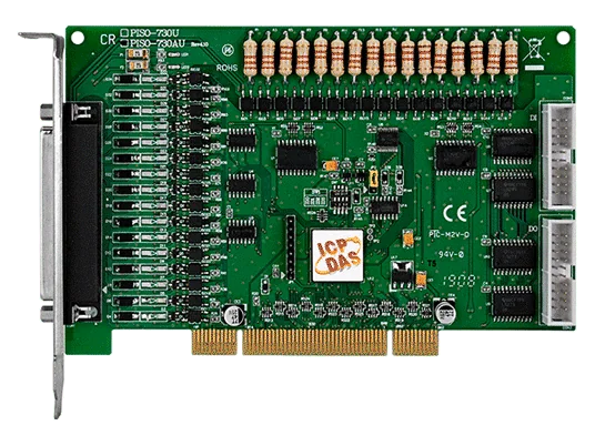 PISO-730AU-5V PCI Digital I/O Board, 32-ch Isolated and 32-ch TTL I/O