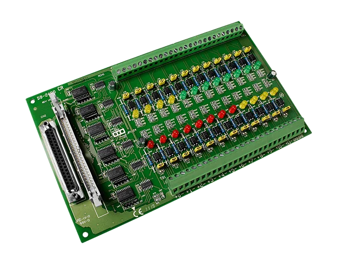 DB-24PD/DIN 24-ch Optically Isolated Digital Input Board, DIN-rail