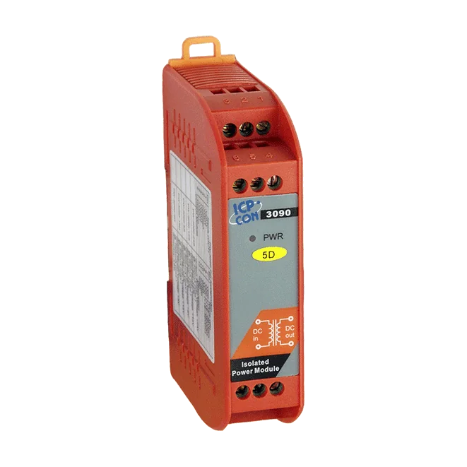 PW-3090-5D-R Isolated DC-DC Power Module, ±5 VDC @ 1000 mA Bipolar Output