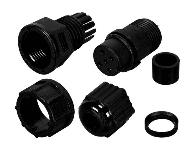 4SIO1K0000013 IP67 Power Plug (5-pin)