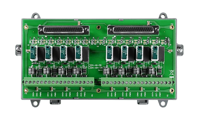 DN-AIH-08 HART Analog Input Termination Board, 8-ch Active/Passive Loop