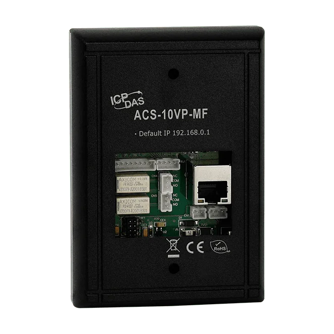 ACS-10VP-MF RFID Proximity Card Reader with Voice, Ethernet PoE and RS-485