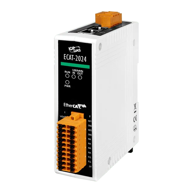 ECAT-2024 EtherCAT SubDevice I/O Module, Isolated 4-ch 12-bit Analog Output