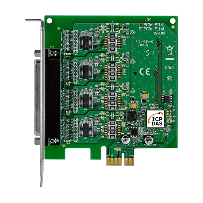 PCIe-S114 PCI Express Serial Board, 4-Port RS-232, Up to 921600 bps