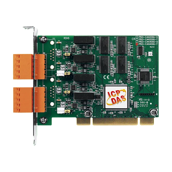 PISO-CAN400U-T 4-Port Isolated CAN 2.0 Universal PCI Card