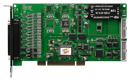 PISO-DA4U/S Universal PCI Isolated Analog Output Board, 4-ch 14-bit