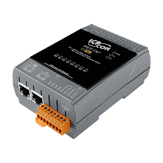 PET-7267 PoE Ethernet I/O Module, 8-ch Form A Power Relay Output