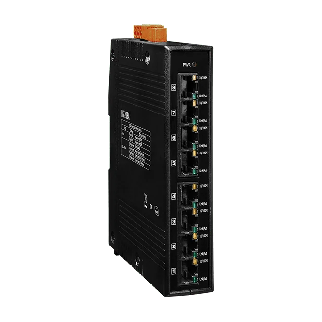 NS-208A Unmanaged 8-Port Industrial 10/100 Mbps Ethernet Switch