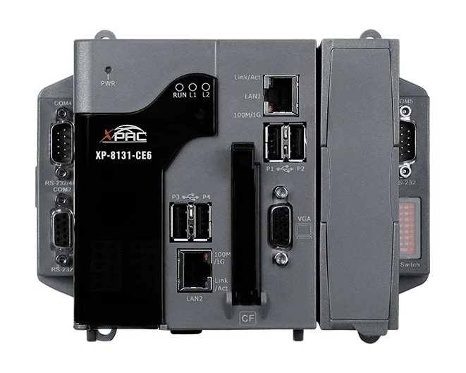 XP-8131-CE6 1-Slot Standard PAC with x86 CPU and WinCE 6.0