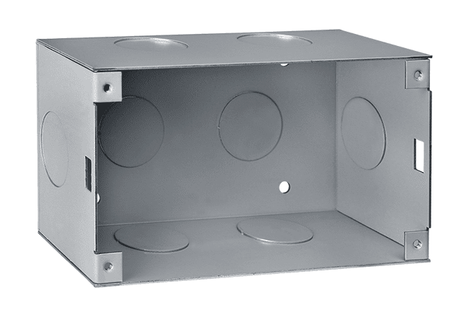 OB140F 4.3-inch Metal Outlet Box, Mounting Box Accessory