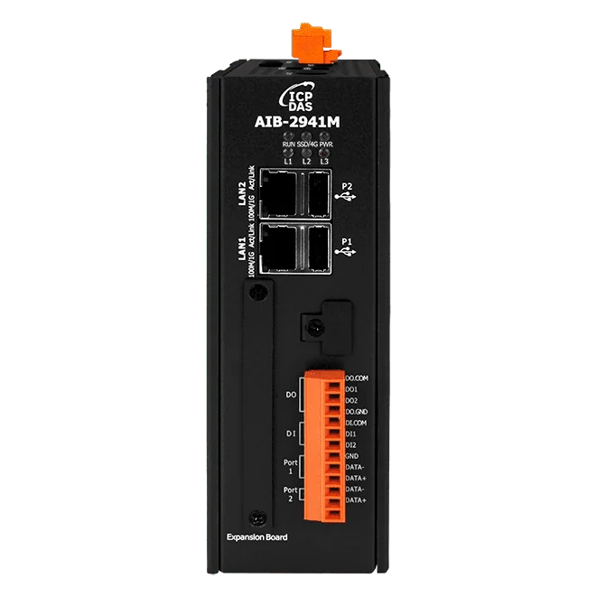 AIB-2941M Edge AI Controller, Expandable AI Accelerator, Metal Case