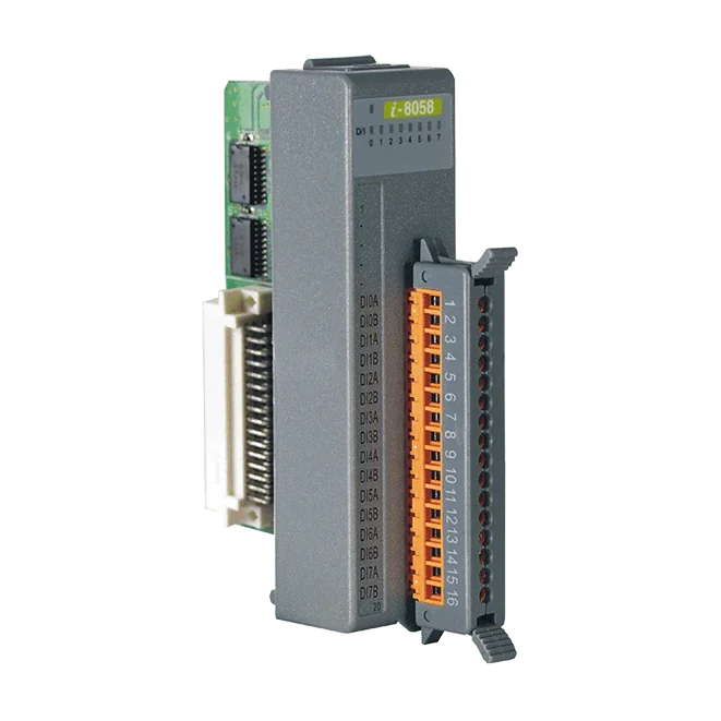 I-8058-G 8-ch Isolated AC Digital Input Module, 80~250 VAC