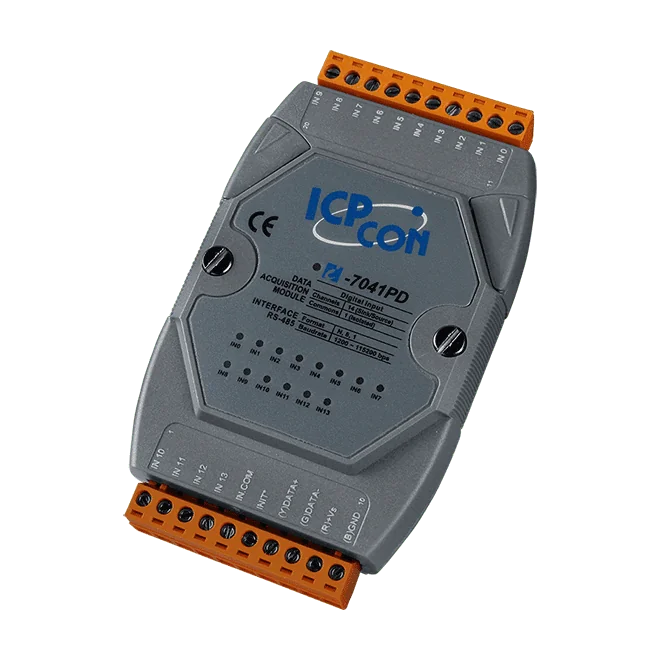 I-7041PD-G 14-ch Isolated Digital Input Module with LED, DCON RS-485