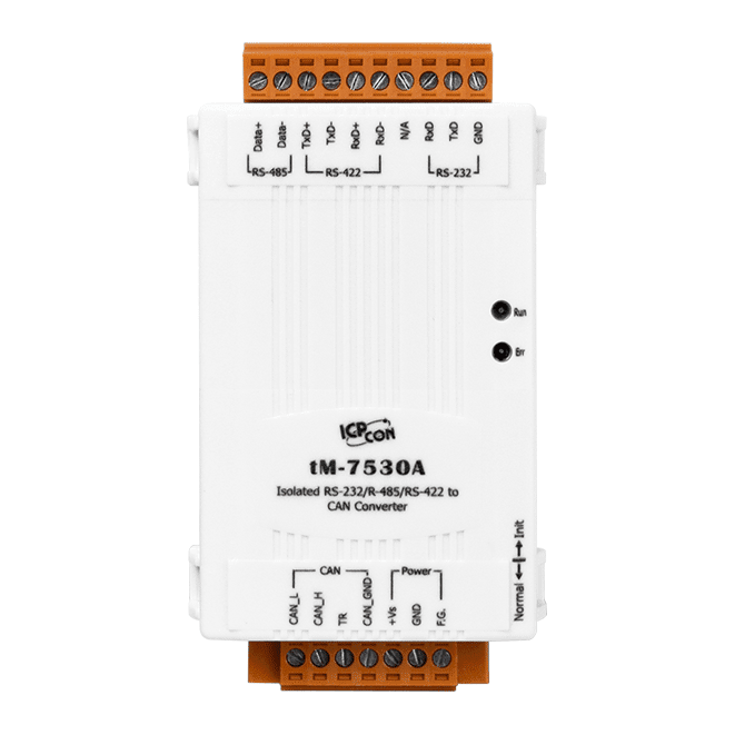 tM-7530A Intelligent Tiny UART/CAN Converter, CAN 2.0A/2.0B