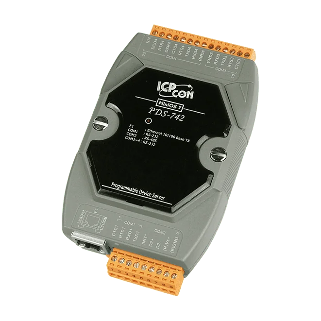 PDS-742 Serial-to-Ethernet Device Server, RS-232/RS-485