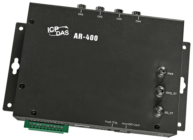 AR-400 Accelerometer Data Logger, 4-ch IEPE Input
