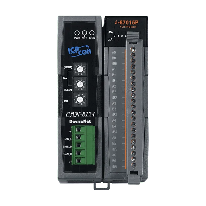 CAN-8124-G DeviceNet Remote I/O Unit with 1 I/O Slot