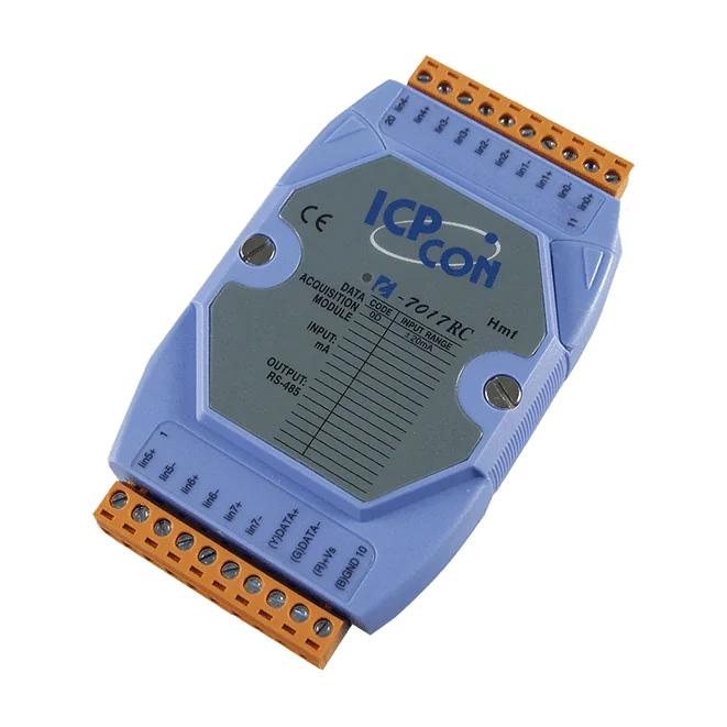 I-7017RC 8-ch Current Input Module with High Voltage Protection (DCON)