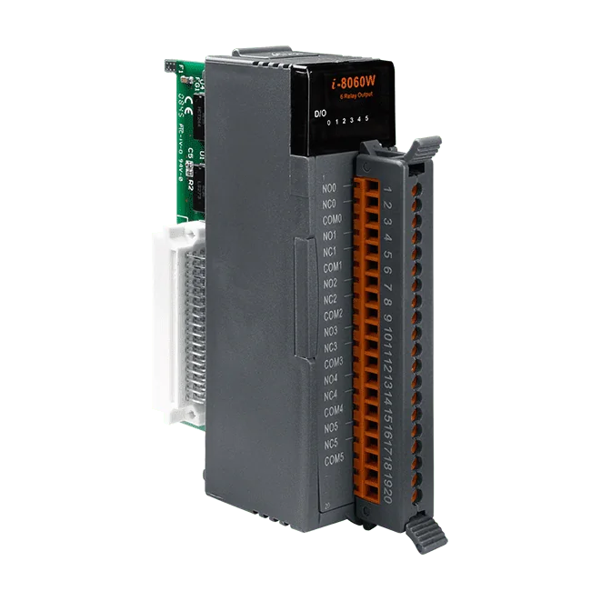 I-8060W-G 6-Channel Form C Power Relay Output Module