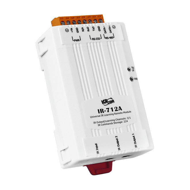 IR-712A Universal IR Learning Module, 2-ch IR Output, RS-232/RS-485