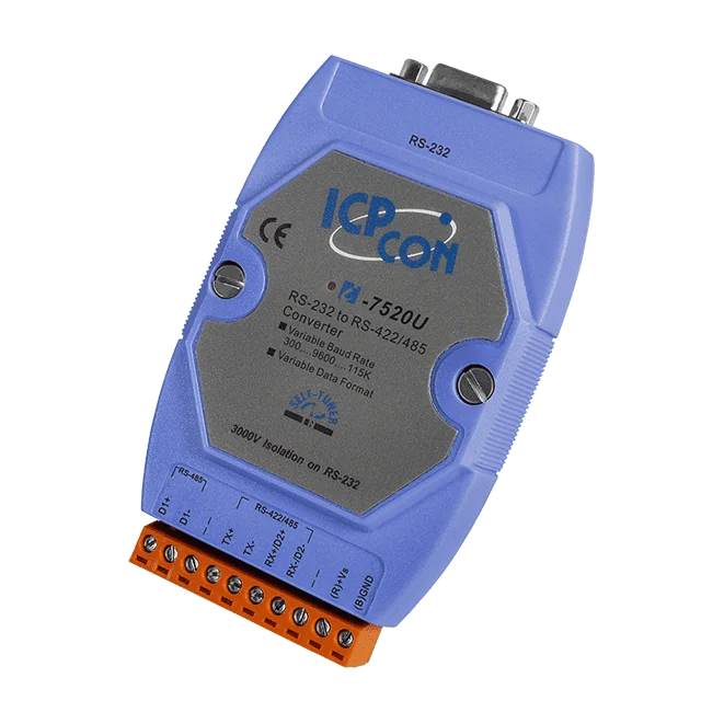I-7520U-G Isolated RS-232 to RS-485 Converter