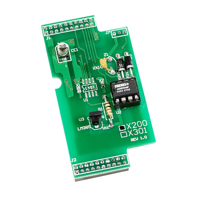 X200 X-board 1-channel Analog Input, 0 ~ 2.5 VDC, 12-bit