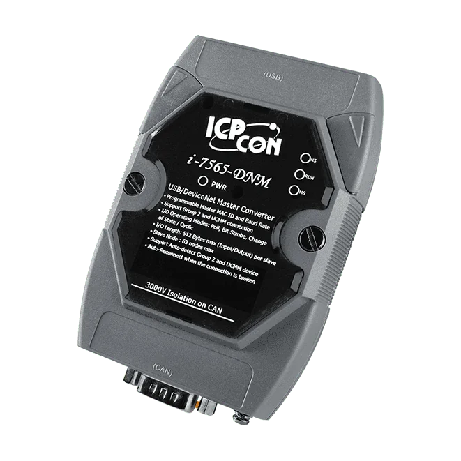 I-7565-DNM-G USB/DeviceNet Master Converter, D-sub 9-pin