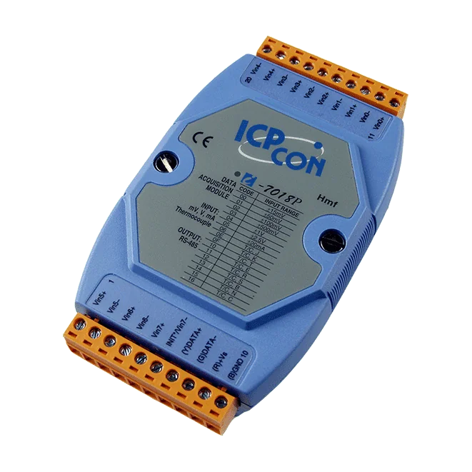 I-7018P 8-ch Analog Input Module with Thermocouple, Voltage and Current