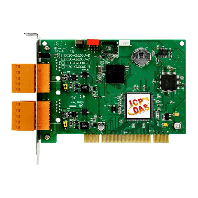PISO-CM200U-T 2-Port Programmable CAN Universal PCI Card