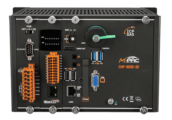 EMP-9058-32 Win-GRAF EtherCAT Motion Controller, 32-Axis, i5-8365UE
